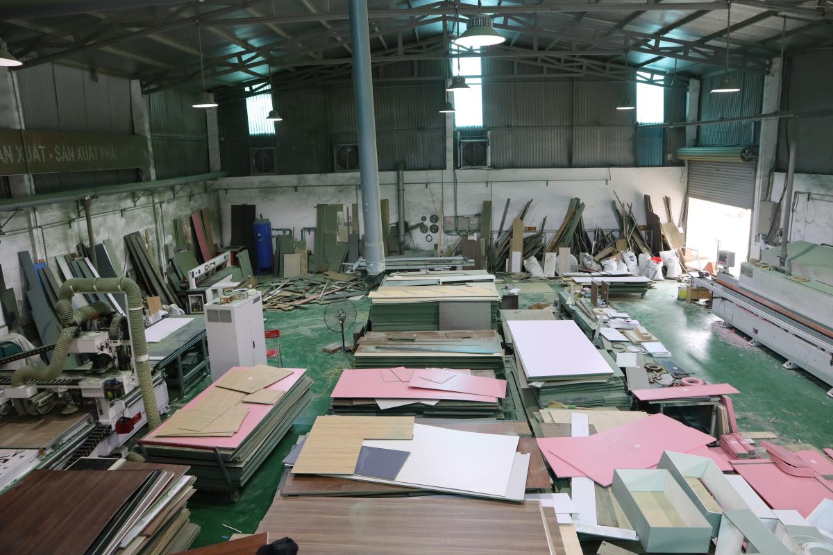 Xưởng sản xuất nội thất seiko furniture.