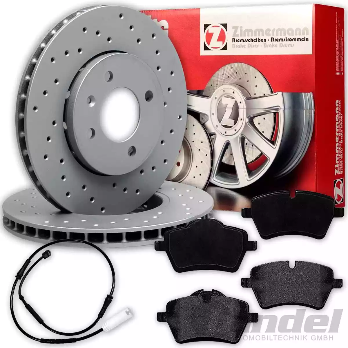 Гальмівні колодки та диски Zimmermann для FIAT STILO – безпека та якість