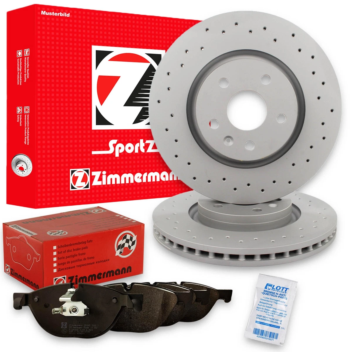 Гальмівні диски та колодки Zimmermann для VW TRANSPORTER T6 ФУРГОН: безпека та якість Гальмівні диски та колодки Zimmermann для VW TRANSPORTER T6 ФУРГОН: безпека та якість