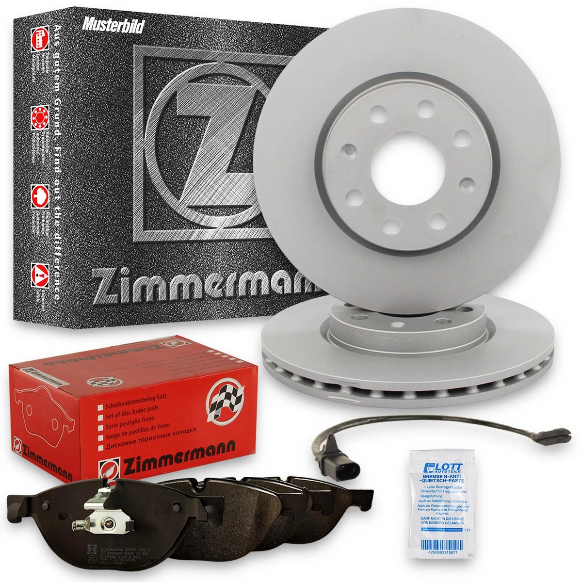 Гальмівні колодки та диски Zimmermann для FIAT STILO – безпека та якість